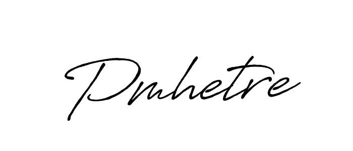 Create a beautiful signature design for name Pmhetre. With this signature (Antro_Vectra_Bolder) fonts, you can make a handwritten signature for free. Pmhetre signature style 7 images and pictures png