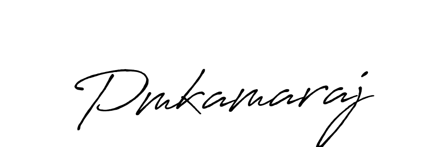 Pmkamaraj stylish signature style. Best Handwritten Sign (Antro_Vectra_Bolder) for my name. Handwritten Signature Collection Ideas for my name Pmkamaraj. Pmkamaraj signature style 7 images and pictures png