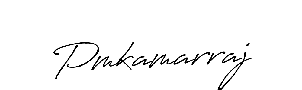 Make a beautiful signature design for name Pmkamarraj. With this signature (Antro_Vectra_Bolder) style, you can create a handwritten signature for free. Pmkamarraj signature style 7 images and pictures png