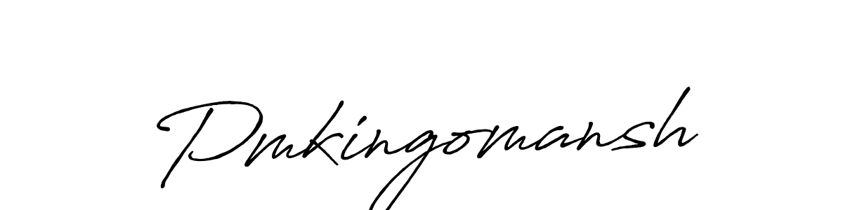 Similarly Antro_Vectra_Bolder is the best handwritten signature design. Signature creator online .You can use it as an online autograph creator for name Pmkingomansh. Pmkingomansh signature style 7 images and pictures png