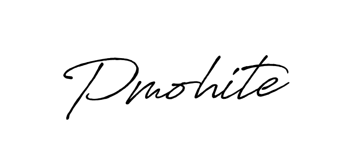 Make a beautiful signature design for name Pmohite. Use this online signature maker to create a handwritten signature for free. Pmohite signature style 7 images and pictures png