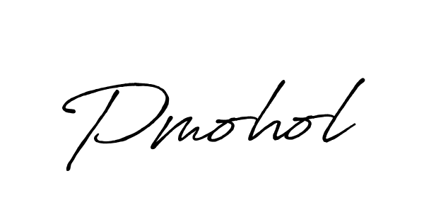 Similarly Antro_Vectra_Bolder is the best handwritten signature design. Signature creator online .You can use it as an online autograph creator for name Pmohol. Pmohol signature style 7 images and pictures png