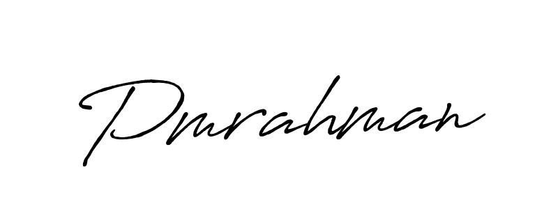 It looks lik you need a new signature style for name Pmrahman. Design unique handwritten (Antro_Vectra_Bolder) signature with our free signature maker in just a few clicks. Pmrahman signature style 7 images and pictures png