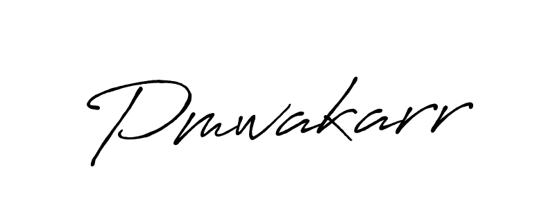 Create a beautiful signature design for name Pmwakarr. With this signature (Antro_Vectra_Bolder) fonts, you can make a handwritten signature for free. Pmwakarr signature style 7 images and pictures png