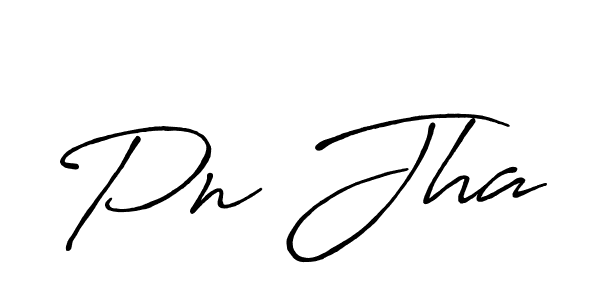 Make a beautiful signature design for name Pn Jha. Use this online signature maker to create a handwritten signature for free. Pn Jha signature style 7 images and pictures png
