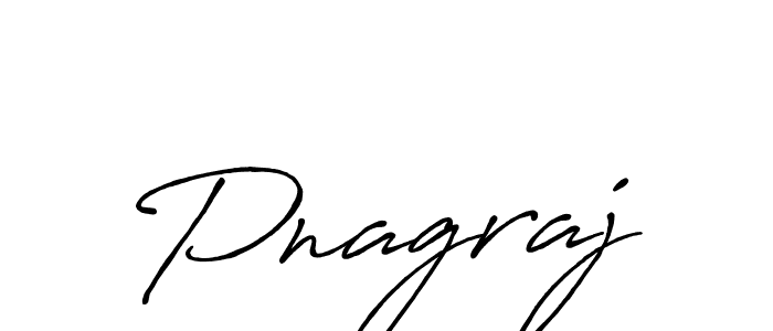 Create a beautiful signature design for name Pnagraj. With this signature (Antro_Vectra_Bolder) fonts, you can make a handwritten signature for free. Pnagraj signature style 7 images and pictures png