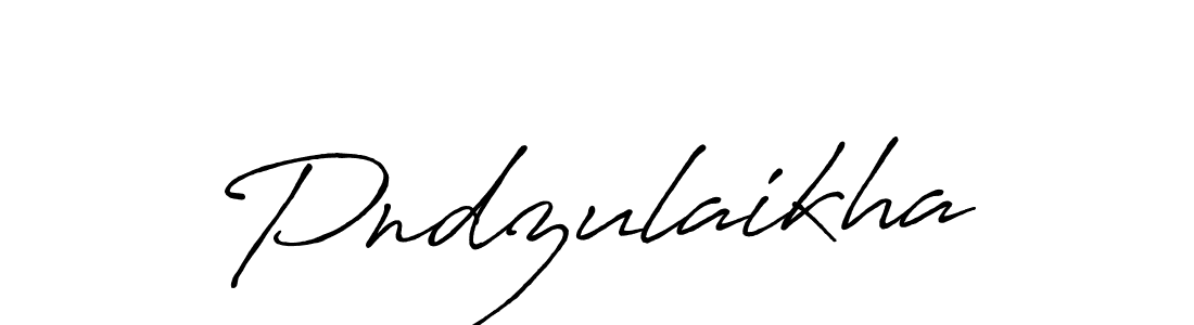 Antro_Vectra_Bolder is a professional signature style that is perfect for those who want to add a touch of class to their signature. It is also a great choice for those who want to make their signature more unique. Get Pndzulaikha name to fancy signature for free. Pndzulaikha signature style 7 images and pictures png