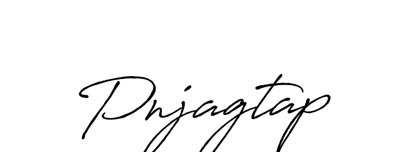 Pnjagtap stylish signature style. Best Handwritten Sign (Antro_Vectra_Bolder) for my name. Handwritten Signature Collection Ideas for my name Pnjagtap. Pnjagtap signature style 7 images and pictures png