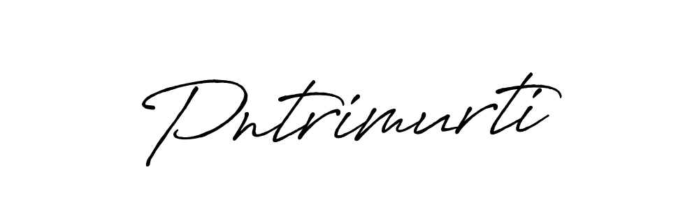 Also You can easily find your signature by using the search form. We will create Pntrimurti name handwritten signature images for you free of cost using Antro_Vectra_Bolder sign style. Pntrimurti signature style 7 images and pictures png