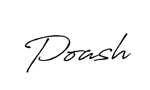 Make a beautiful signature design for name Poash. Use this online signature maker to create a handwritten signature for free. Poash signature style 7 images and pictures png