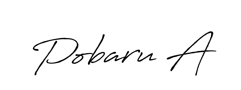 Similarly Antro_Vectra_Bolder is the best handwritten signature design. Signature creator online .You can use it as an online autograph creator for name Pobaru A. Pobaru A signature style 7 images and pictures png