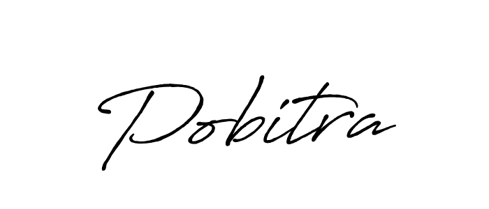 Design your own signature with our free online signature maker. With this signature software, you can create a handwritten (Antro_Vectra_Bolder) signature for name Pobitra. Pobitra signature style 7 images and pictures png