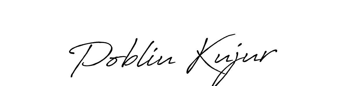 Make a beautiful signature design for name Pobliu Kujur. Use this online signature maker to create a handwritten signature for free. Pobliu Kujur signature style 7 images and pictures png