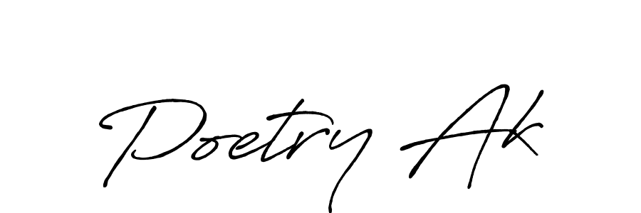 You can use this online signature creator to create a handwritten signature for the name Poetry Ak. This is the best online autograph maker. Poetry Ak signature style 7 images and pictures png