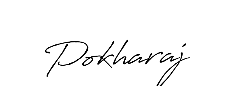 Once you've used our free online signature maker to create your best signature Antro_Vectra_Bolder style, it's time to enjoy all of the benefits that Pokharaj name signing documents. Pokharaj signature style 7 images and pictures png