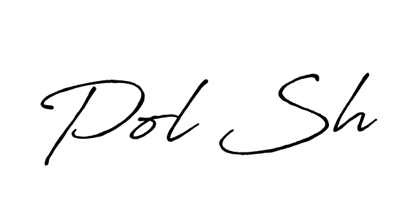 This is the best signature style for the Pol Sh name. Also you like these signature font (Antro_Vectra_Bolder). Mix name signature. Pol Sh signature style 7 images and pictures png