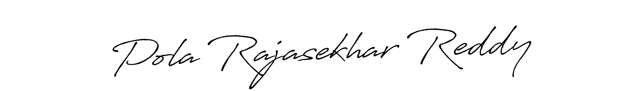 Also You can easily find your signature by using the search form. We will create Pola Rajasekhar Reddy name handwritten signature images for you free of cost using Antro_Vectra_Bolder sign style. Pola Rajasekhar Reddy signature style 7 images and pictures png