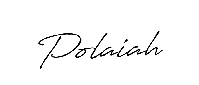 Make a beautiful signature design for name Polaiah. Use this online signature maker to create a handwritten signature for free. Polaiah signature style 7 images and pictures png