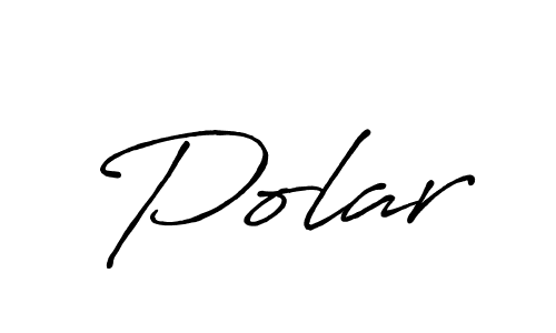 How to make Polar name signature. Use Antro_Vectra_Bolder style for creating short signs online. This is the latest handwritten sign. Polar signature style 7 images and pictures png