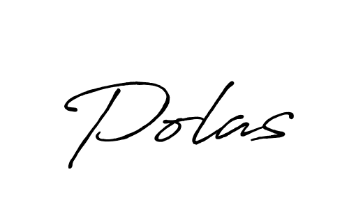 Make a beautiful signature design for name Polas. With this signature (Antro_Vectra_Bolder) style, you can create a handwritten signature for free. Polas signature style 7 images and pictures png