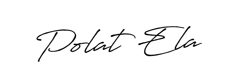 Also we have Polat Ela name is the best signature style. Create professional handwritten signature collection using Antro_Vectra_Bolder autograph style. Polat Ela signature style 7 images and pictures png