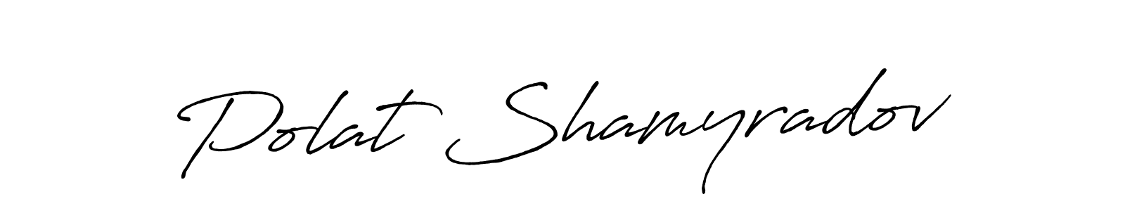 It looks lik you need a new signature style for name Polat Shamyradov. Design unique handwritten (Antro_Vectra_Bolder) signature with our free signature maker in just a few clicks. Polat Shamyradov signature style 7 images and pictures png
