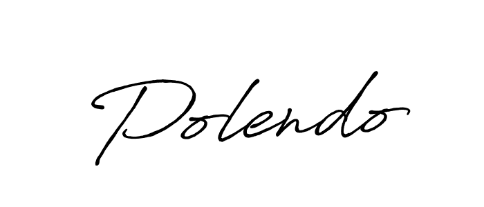 Also You can easily find your signature by using the search form. We will create Polendo name handwritten signature images for you free of cost using Antro_Vectra_Bolder sign style. Polendo signature style 7 images and pictures png