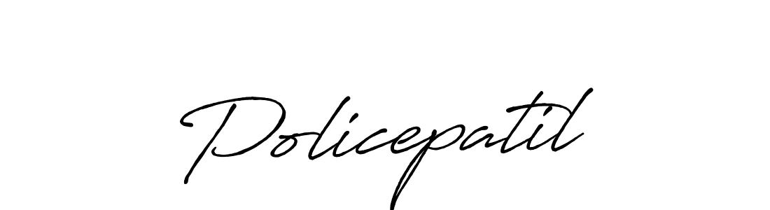if you are searching for the best signature style for your name Policepatil. so please give up your signature search. here we have designed multiple signature styles  using Antro_Vectra_Bolder. Policepatil signature style 7 images and pictures png