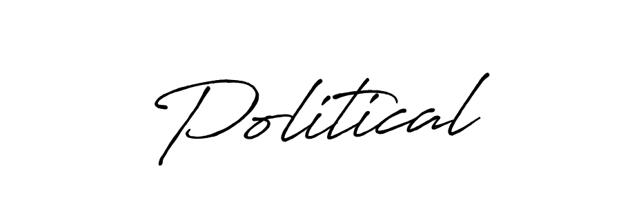 Similarly Antro_Vectra_Bolder is the best handwritten signature design. Signature creator online .You can use it as an online autograph creator for name Political. Political signature style 7 images and pictures png