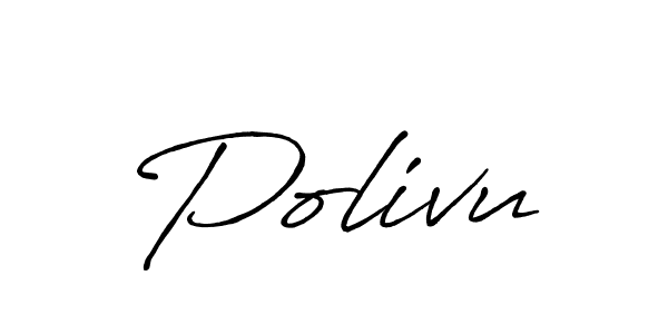 Once you've used our free online signature maker to create your best signature Antro_Vectra_Bolder style, it's time to enjoy all of the benefits that Polivu name signing documents. Polivu signature style 7 images and pictures png