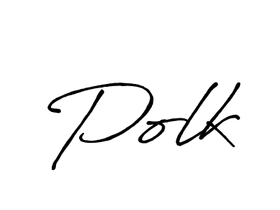 Use a signature maker to create a handwritten signature online. With this signature software, you can design (Antro_Vectra_Bolder) your own signature for name Polk. Polk signature style 7 images and pictures png