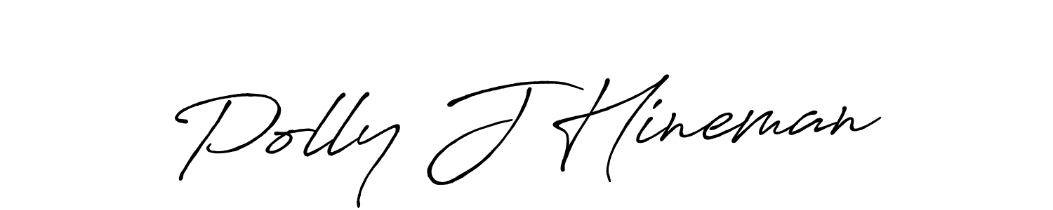 Similarly Antro_Vectra_Bolder is the best handwritten signature design. Signature creator online .You can use it as an online autograph creator for name Polly J Hineman. Polly J Hineman signature style 7 images and pictures png
