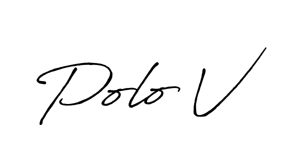 Make a beautiful signature design for name Polo V. Use this online signature maker to create a handwritten signature for free. Polo V signature style 7 images and pictures png
