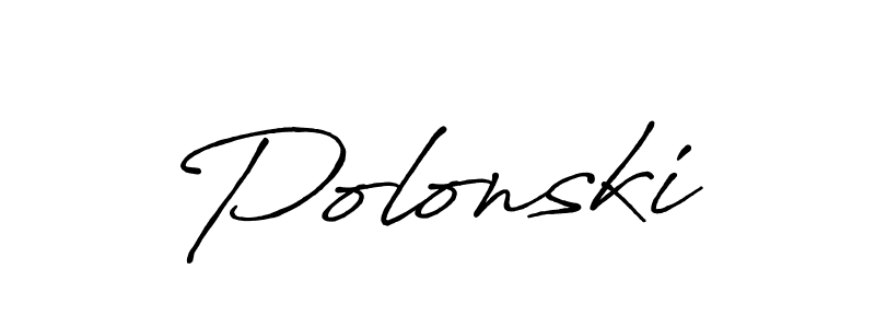 Make a beautiful signature design for name Polonski. Use this online signature maker to create a handwritten signature for free. Polonski signature style 7 images and pictures png