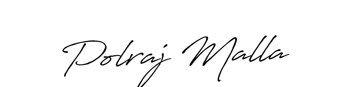 Antro_Vectra_Bolder is a professional signature style that is perfect for those who want to add a touch of class to their signature. It is also a great choice for those who want to make their signature more unique. Get Polraj Malla name to fancy signature for free. Polraj Malla signature style 7 images and pictures png