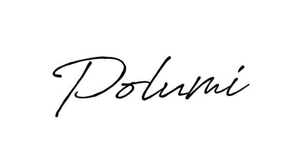 You should practise on your own different ways (Antro_Vectra_Bolder) to write your name (Polumi) in signature. don't let someone else do it for you. Polumi signature style 7 images and pictures png