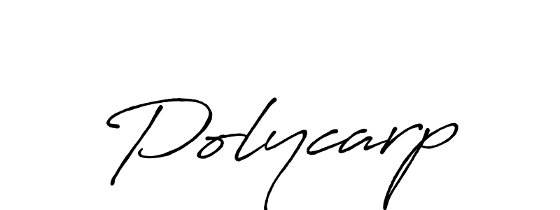 How to make Polycarp name signature. Use Antro_Vectra_Bolder style for creating short signs online. This is the latest handwritten sign. Polycarp signature style 7 images and pictures png