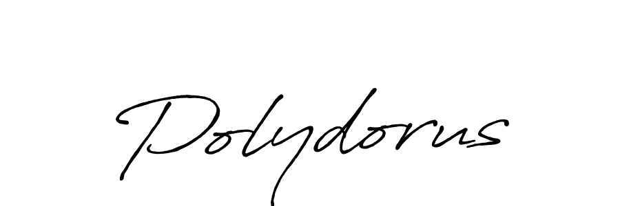 Use a signature maker to create a handwritten signature online. With this signature software, you can design (Antro_Vectra_Bolder) your own signature for name Polydorus. Polydorus signature style 7 images and pictures png