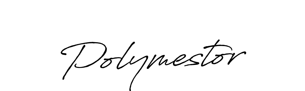 Create a beautiful signature design for name Polymestor. With this signature (Antro_Vectra_Bolder) fonts, you can make a handwritten signature for free. Polymestor signature style 7 images and pictures png