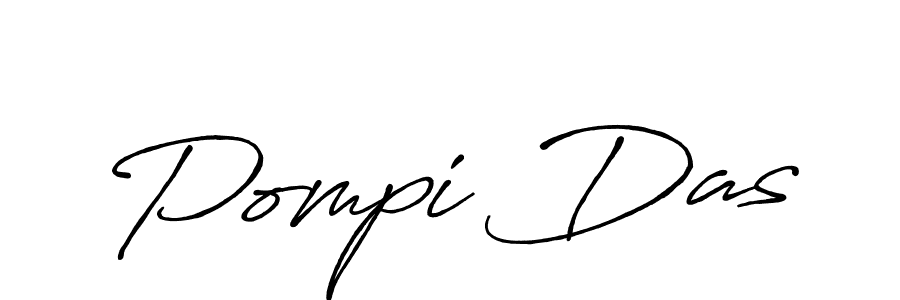 Design your own signature with our free online signature maker. With this signature software, you can create a handwritten (Antro_Vectra_Bolder) signature for name Pompi Das. Pompi Das signature style 7 images and pictures png