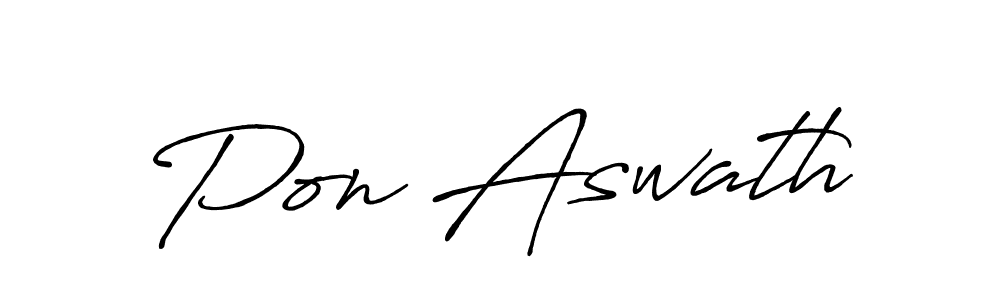 How to Draw Pon Aswath signature style? Antro_Vectra_Bolder is a latest design signature styles for name Pon Aswath. Pon Aswath signature style 7 images and pictures png