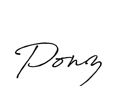 See photos of Ponz official signature by Spectra . Check more albums & portfolios. Read reviews & check more about Antro_Vectra_Bolder font. Ponz signature style 7 images and pictures png