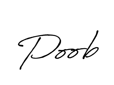 Similarly Antro_Vectra_Bolder is the best handwritten signature design. Signature creator online .You can use it as an online autograph creator for name Poob. Poob signature style 7 images and pictures png