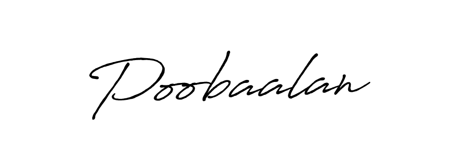 How to make Poobaalan signature? Antro_Vectra_Bolder is a professional autograph style. Create handwritten signature for Poobaalan name. Poobaalan signature style 7 images and pictures png