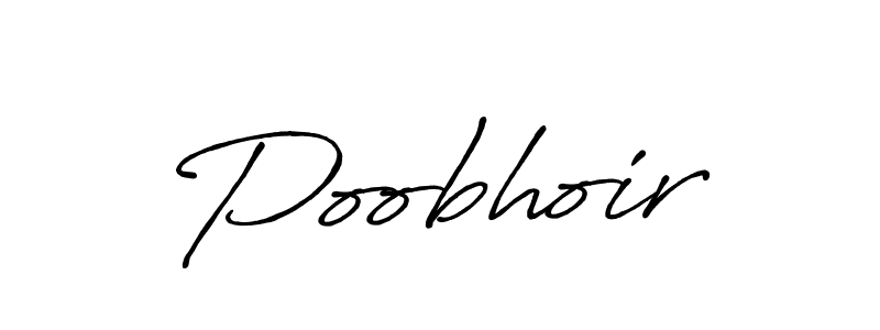 Make a beautiful signature design for name Poobhoir. Use this online signature maker to create a handwritten signature for free. Poobhoir signature style 7 images and pictures png