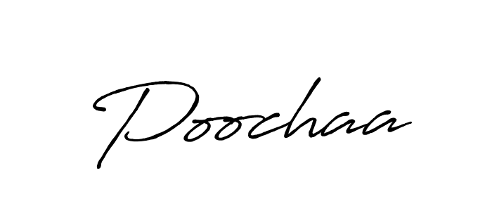 The best way (Antro_Vectra_Bolder) to make a short signature is to pick only two or three words in your name. The name Poochaa include a total of six letters. For converting this name. Poochaa signature style 7 images and pictures png