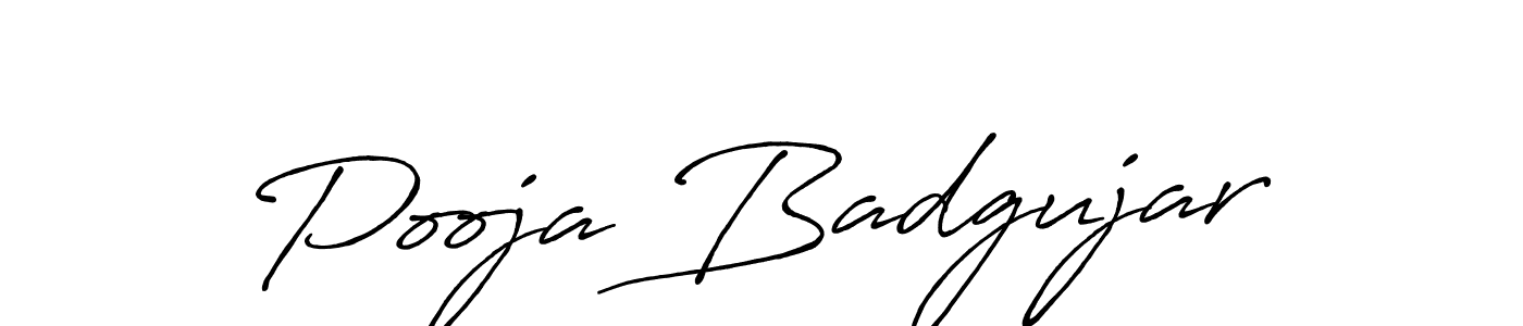 Once you've used our free online signature maker to create your best signature Antro_Vectra_Bolder style, it's time to enjoy all of the benefits that Pooja Badgujar name signing documents. Pooja Badgujar signature style 7 images and pictures png