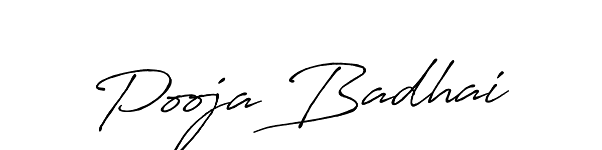 See photos of Pooja Badhai official signature by Spectra . Check more albums & portfolios. Read reviews & check more about Antro_Vectra_Bolder font. Pooja Badhai signature style 7 images and pictures png