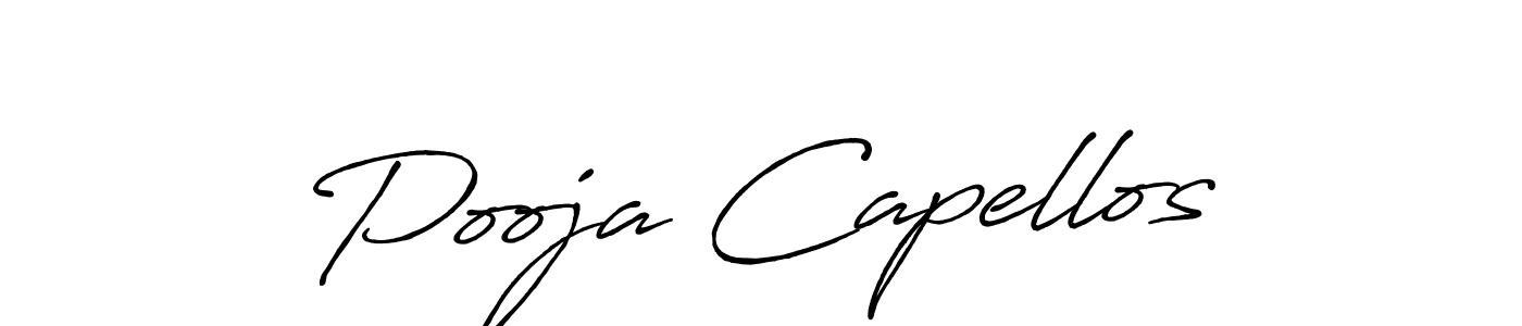 How to Draw Pooja Capellos signature style? Antro_Vectra_Bolder is a latest design signature styles for name Pooja Capellos. Pooja Capellos signature style 7 images and pictures png