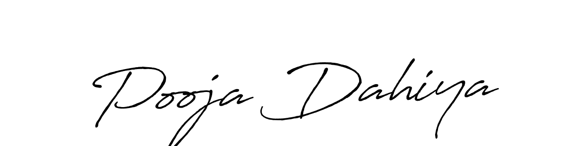 Make a beautiful signature design for name Pooja Dahiya. Use this online signature maker to create a handwritten signature for free. Pooja Dahiya signature style 7 images and pictures png